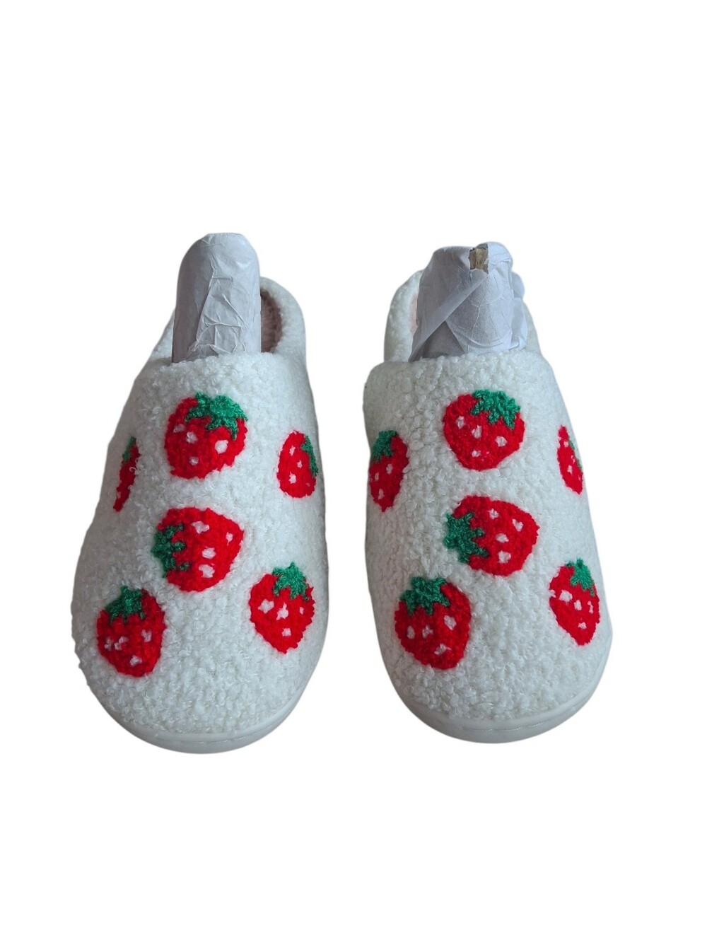 Women's strawberry Slippers- NWOT